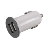 Автомобільний зарядний пристрій REMAX 3*USB(2,1 A) для iPad/iPhone/iPod (Білий)