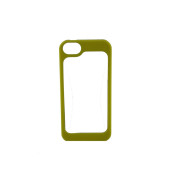 Чехол Накладка для iPhone 5/5S Waterproof (желтый) (пластик)