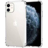 Чохол Накладка для iPhone 11 Simple Silicone Case (Transparent) (Полиулетан)