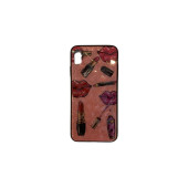 Чехол накладка iPhone Xs Max Rhombus (lipstick)