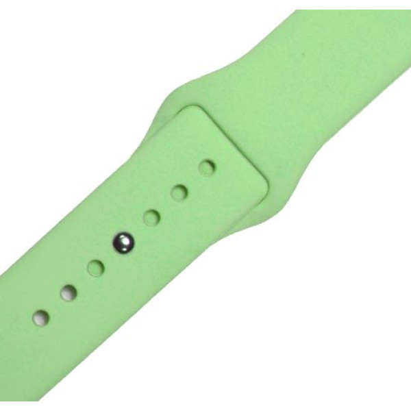Ремінець-браслет для Apple Watch 42mm Silicone Band (lime green) - фото Ремінець-браслет для Apple Watch 42mm Silicone Band (lime green)