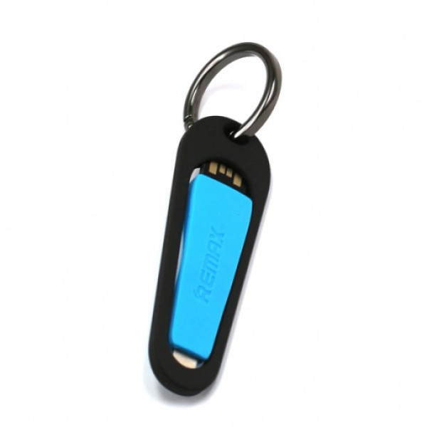 Кабель Apple Lightning Remax RC-024i (USB) (1m) (Blue) - фото Кабель Apple Lightning Remax RC-024i (USB) (1m) (Blue)