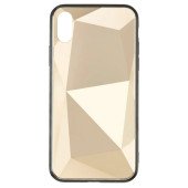 Чехол накладка iPhone Xs Max Baseus Prizma  Case (gold)