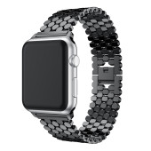 Ремешок-браслет для Apple Watch 38mm/40mm Honeycombs Metall (Black)