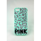Чехол Накладка для iPhone 5/5S PINK Strong (салатовый) (силикон)