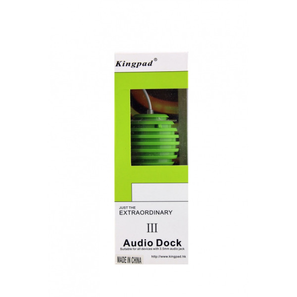 Акустика Kingpad Audio Dock III (зеленый)