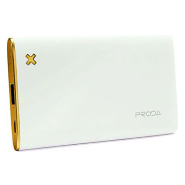 Портативное зарядное устройство Proda Thin PPP-10 5000mAh (Gold) - фото Портативное зарядное устройство Proda Thin PPP-10 5000mAh (Gold)
