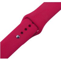 Ремінець-браслет для Apple Watch 38mm Silicone Band (rose red)