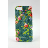 Чехол Накладка для iPhone 5/5S HALLMARK (зеленый) (пластик)