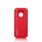 Портативний зарядний пристрій Proda Power Box Jane (6000mAh) (Червоний)