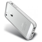 Бампер для iPhone 5/5S NavJack Trim Series (Белый) (пластик)