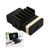 Мережевий зарядний пристрій Baseus Duelpower series 5-port USB (Чорний)