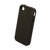 Чохол Накладка для iPhone 4/4S SGP NEO HYBRID (Чорний) (Пластик)