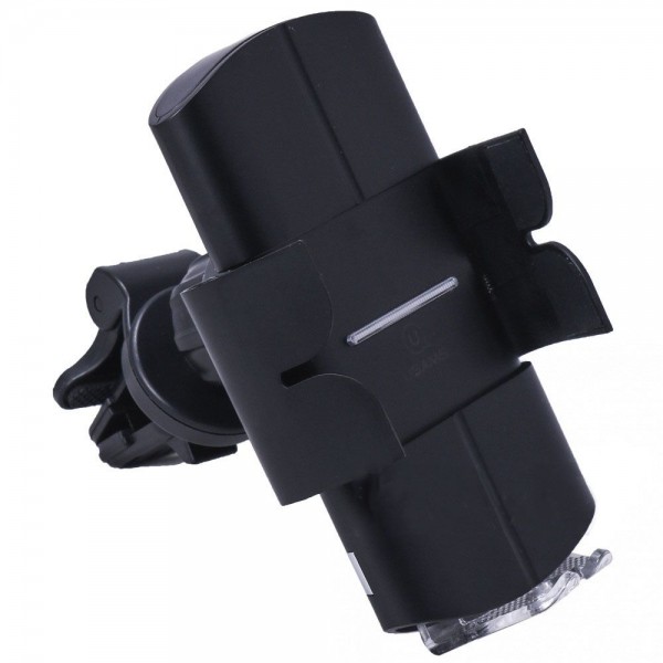 Авто-держатель с беспроводной зарядкой Usams CD133 10W (Black) - фото Авто-держатель с беспроводной зарядкой Usams CD133 10W (Black)