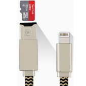 Кабель iDragon USB-Lightning Card Reader
