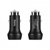 Автомобільний зарядний пристрій Hoco Z7 Kingkong Dual USB Car Charger (Black)