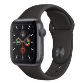 Apple Watch Series 5 LTE 40mm Space Gray Aluminum w. Black b.- Space Gray Aluminum (MWWQ2)