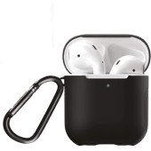 Чехол для AirPods AMAZINGthing Superme Case Flow (Black)