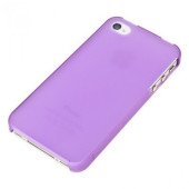 Чехол Накладка для iPhone 4/4S Ultra Slim Case (Фиолетовый) (Пластик)
