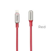 Кабель Apple Lightning Hoco U17 Capsule Design 2.4A Nylon-Woven