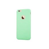 Чехол Накладка для iPhone 6  JOYROOM ULTRA-FIT (Зелёный) (Силикон)