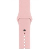 Ремешок-браслет для Apple Watch 42mm Silicone Band (light pink)