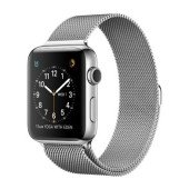 Apple Watch Series 2 38mm Stainless Steel Case with Milanese Loop Band (MNP62)