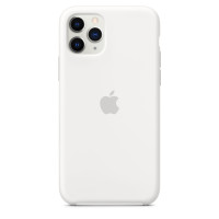 Чохол Накладка для iPhone 11 Pro Apple Silicon Case (White) (Полиулетан)