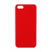 Чехол Накладка для iPhone  5C LEGEND APPLE (Красный) (Силикон)