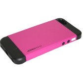 Чехол Накладка для iPhone 5C SGP Case (розовый) (пластик)