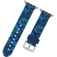 Ремешок-браслет для Apple Watch 42mm/44mm Sport Army Band (Blue)