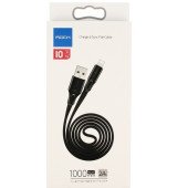 Кабель ROCK S1 Lightning Charge & Sync Flat Cable (1m)