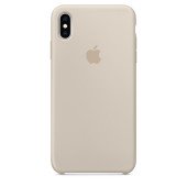 Чехол Накладка для iPhone Xs Max Apple Silicon Case (Stone ) (Полиулетан)
