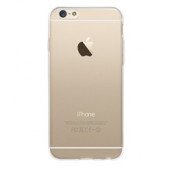 Чехол Накладка для iPhone 6  MAX-PI(Прозрачный + Серебристый) (Силикон)