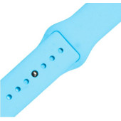 Ремешок-браслет для Apple Watch 38mm Silicone Band (sea blue)