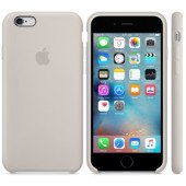Чохол Накладка для iPhone 6 Apple Silicone Case Original (Stone) (Силікон)