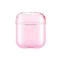 Чехол для AirPods Silicone Case matte (pink)