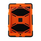 Чехол Книжка для iPad Air SURVIVOR MILITARY (Оранжевый) (Силикон)