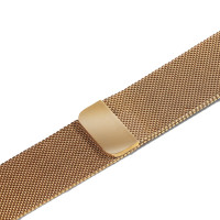 Ремешок-браслет для Apple Watch 42mm Milanese Loop Band (Light Gold)