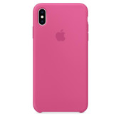 Чехол Накладка для iPhone Xs Max Apple Silicon Case (Dragon Fruit) (Полиулетан)