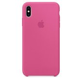 Чехол Накладка для iPhone Xs Max Apple Silicon Case (Dragon Fruit) (Полиулетан)