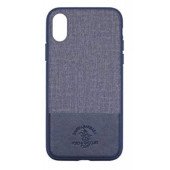 Чехол накладка iPhone Xs Max Polo Virtuoso Case (blue)