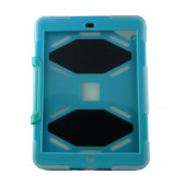 Чехол Книжка для iPad Air  SURVIVOR MILITARY (Голубой) (Силикон)