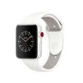 Apple Watch Edition GPS + Cellular 38mm White Ceramic/ Soft White/ Pebble Sport Band (MQJY2)