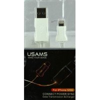 Кабель Apple Lightning USAMS (USB 1.2 m)