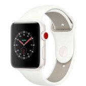 Apple Watch Edition GPS + Cellular 38mm White Ceramic/ Soft White/ Pebble Sport Band (MQM32)