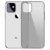 Чохол Накладка для iPhone 11 Apple Clear Case (Dark Transperent) (Полиулетан)