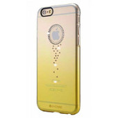 Чохол Накладка для iPhone 6/6S mcCase Hard Edge Clear (Жовтий) (Пластик)