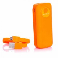 Портативное зарядное устройство Power Bank Mobile  Ebai 7200mAh  Оранжевый