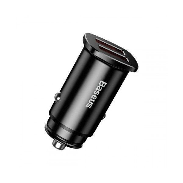 Автомобильное зарядное устройство Baseus Car Charger Dual QC3.0 30W - фото Автомобильное зарядное устройство Baseus Car Charger Dual QC3.0 30W